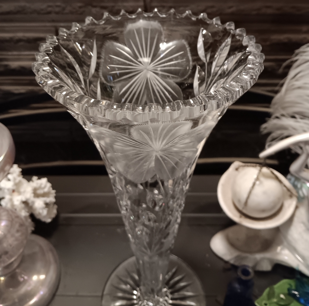 Beautiful Crystal Vase